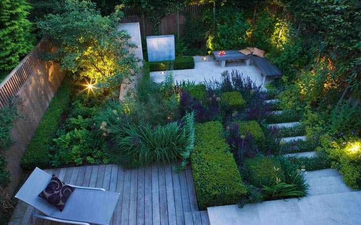 50平方米小型别墅花园设计实景图案例欣赏(1)-成都一方园林绿化公司