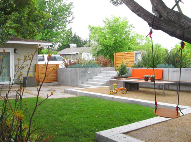 成都别墅花园设计公司推荐案例参考—现代风格别墅花园 (10)