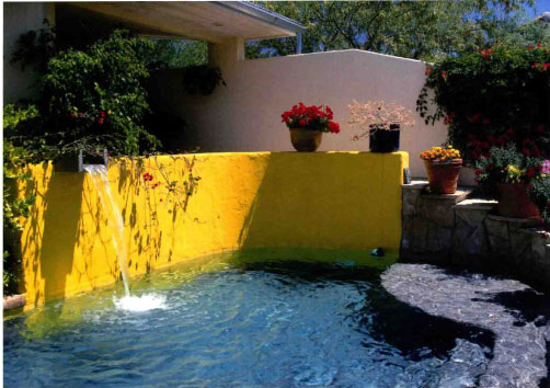 私家别墅庭院景观设计色彩搭配基本知识——阳光