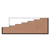 坡地别墅花园设计-低矮的台阶