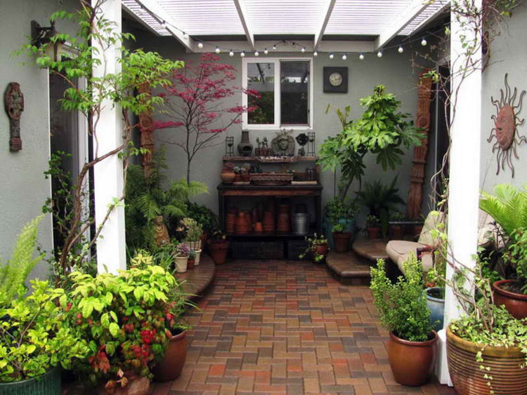 成都别墅室外花园设计参考案例-西班牙风格花园 (10)