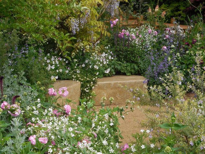 9个美丽的英式乡村田园风别墅花园设计案例 (6)