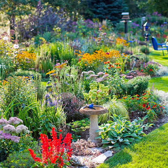 用观赏草装饰别墅花园景观的5种方式