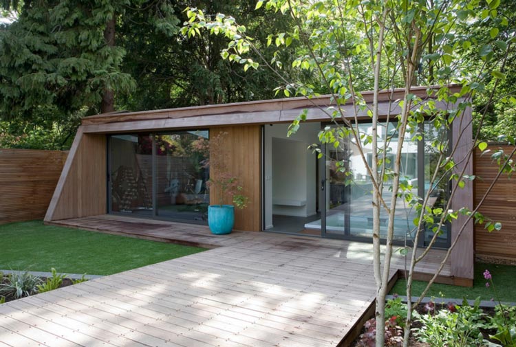 小别墅花园设计实景图现代风格（7）-成都一方园林绿化公司