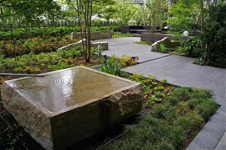 300平米私家花园实景图,300平私家花园设计参考案例（7）-成都一方园林绿化公司